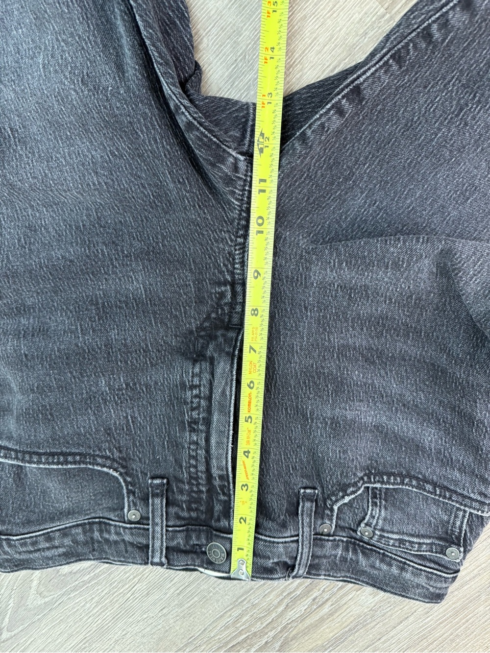 Madewell Black Raw Hem Balloon Jeans Size 28 - Picture 4 of 8